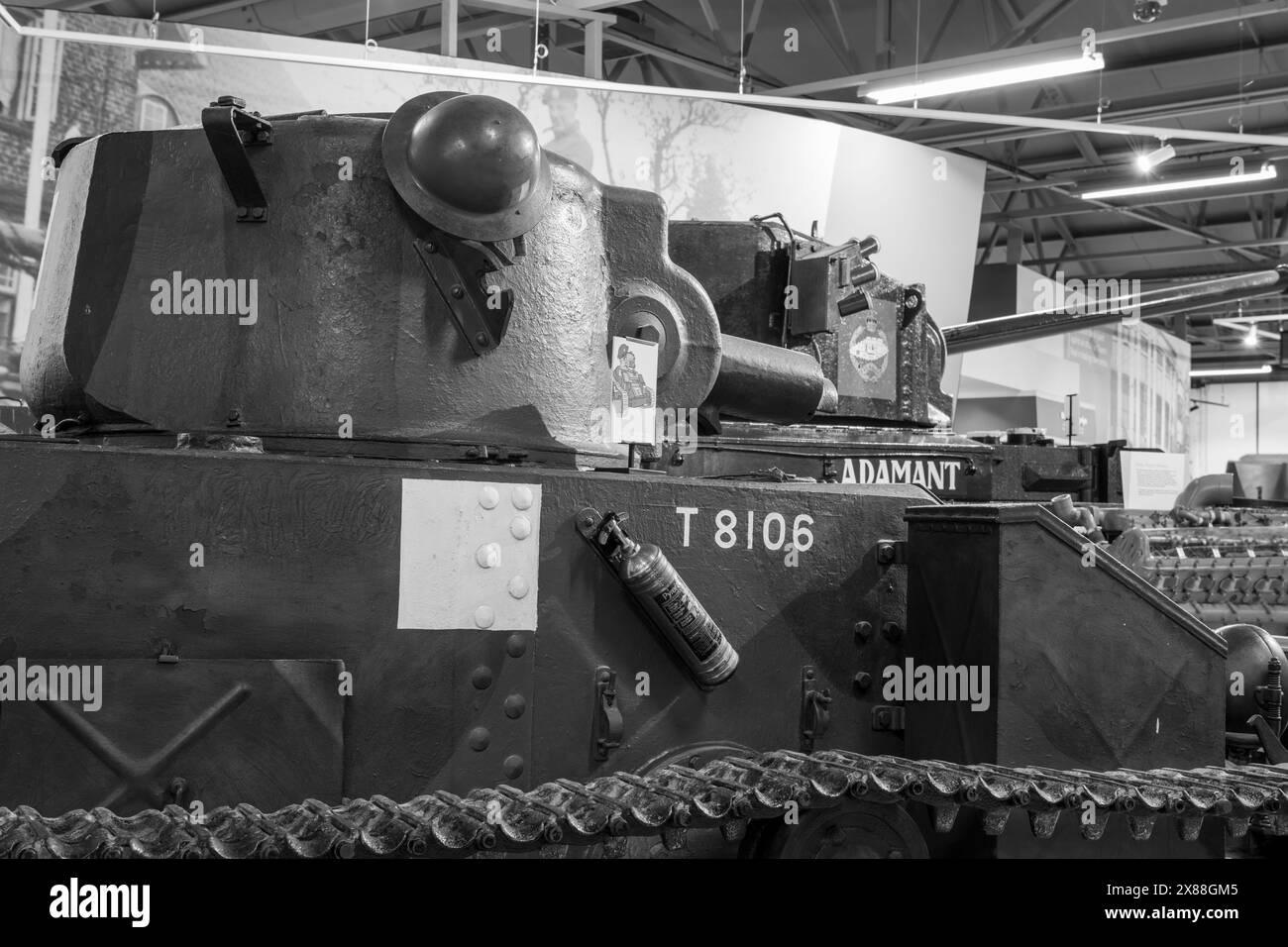 Bovington.Dorset.United Kingdom.February 25th 2024.A Matilda Mark 1 A11 ...