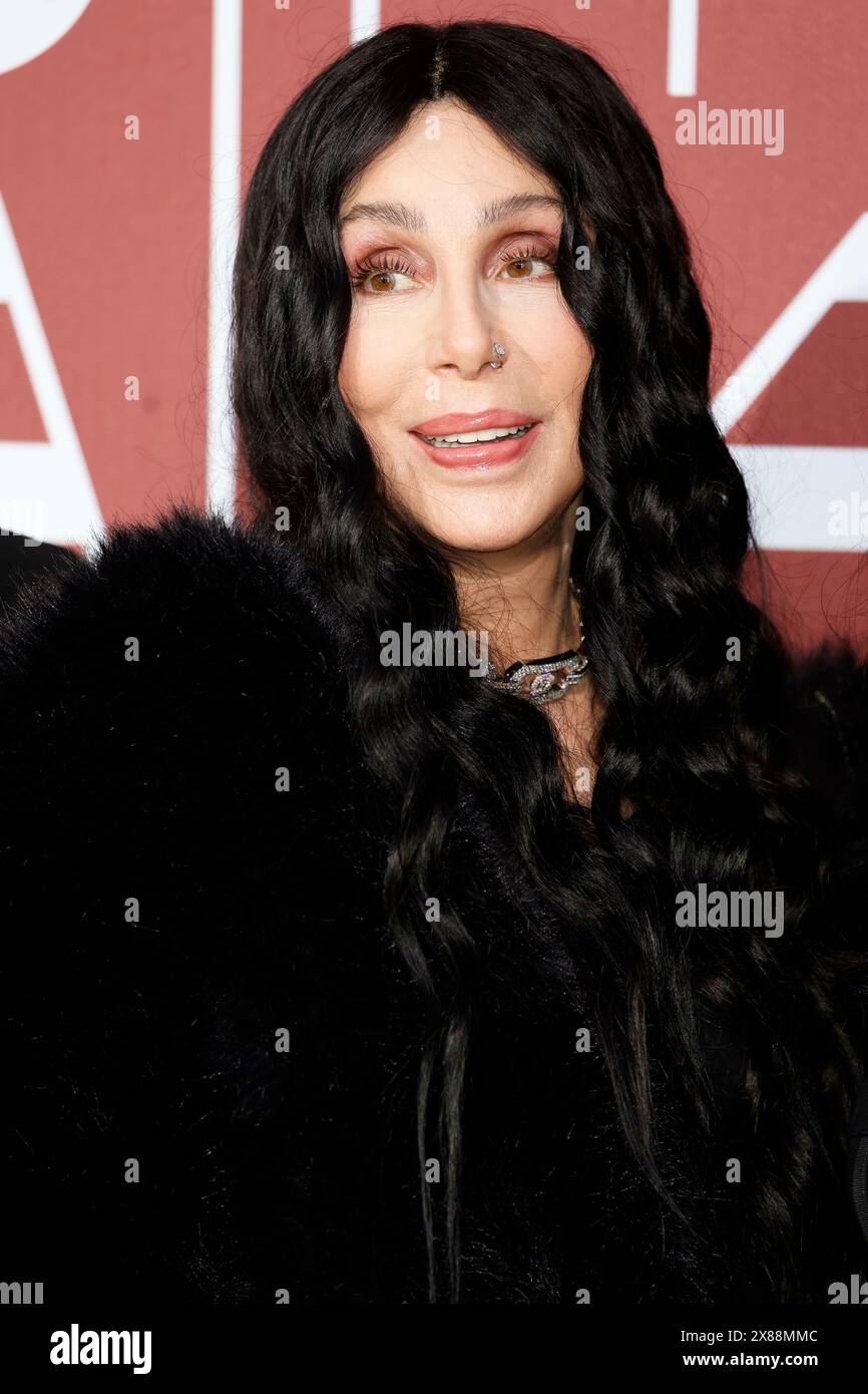 Cher attends the amfAR Cannes Gala 2025 during the 77th Annual Cannes