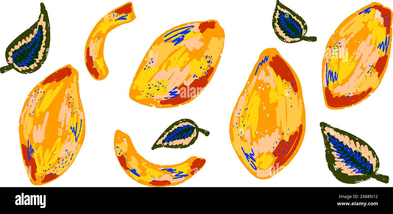 Vector seamless overlapping pattern Stock Vector Image & Art - Alamy