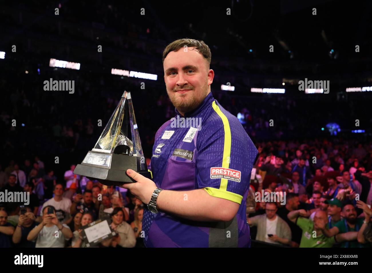 23rd May 2025; O2 Arena, London, England; 2025 PDC Premier League Darts