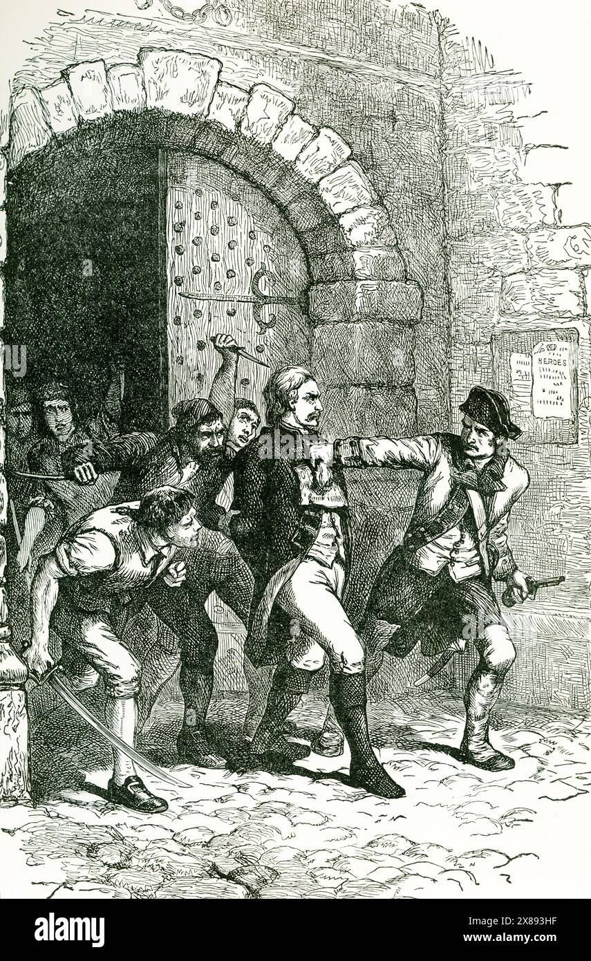 Captain Joshua Huddy (1735 –1782) was an American military officer and privateer. During the American Revolutionary War, Huddy supported the Patriot cause and served in the New Jersey Militia along with captaining the privateer ship The Black Snake. In 1782, he was captured by Loyalist irregulars and turned over to the British and later hanged. Stock Photo