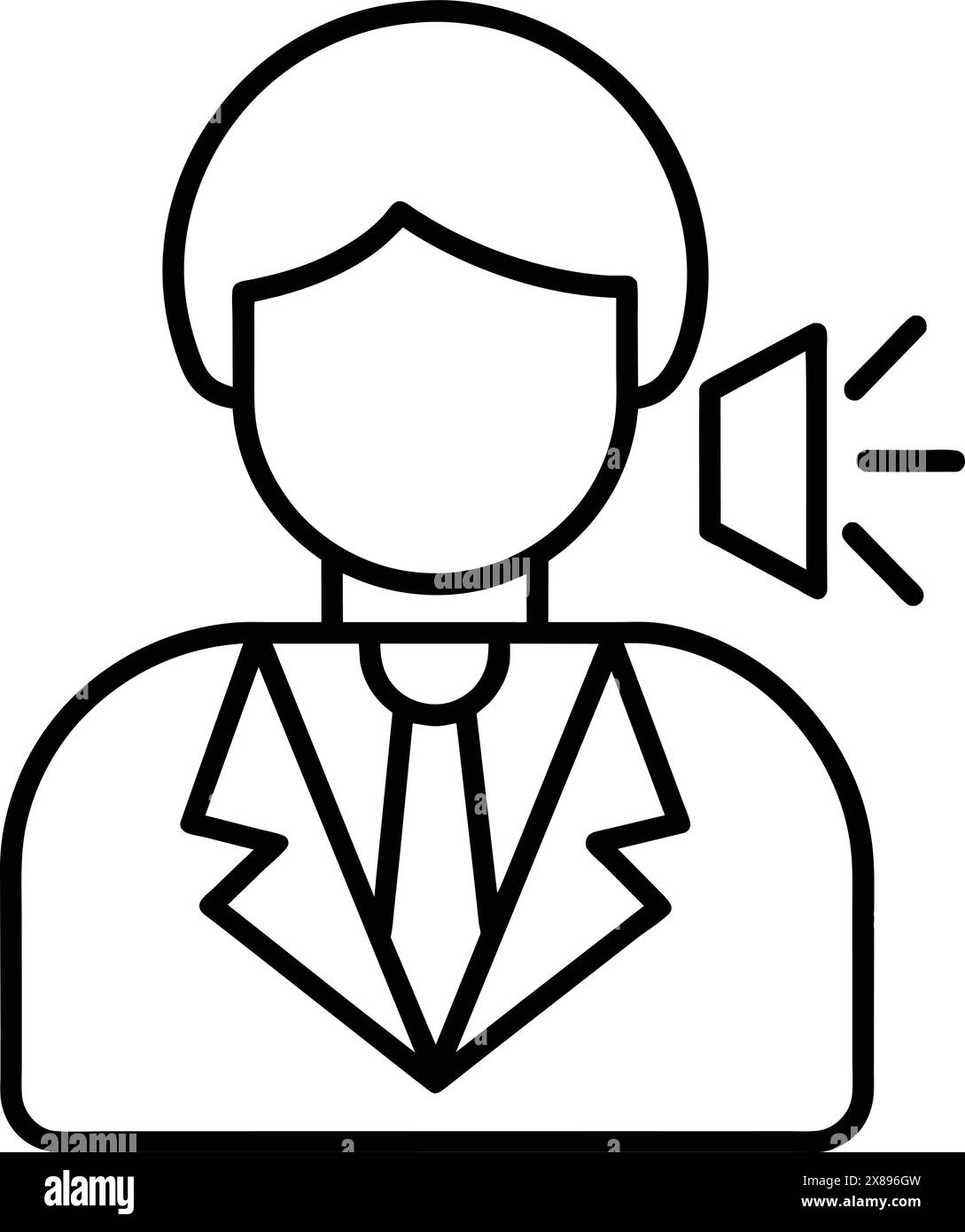 icon. Vector illustration. Editable Stroke Stock Vector Image & Art - Alamy