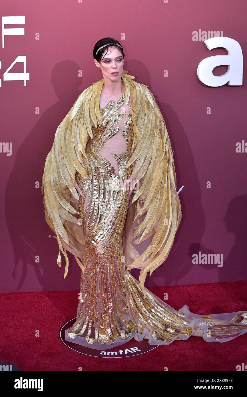 Rocco Rocha Cannes, France. 23rd May, 2024. Coco Rocha arrives on the red carpet at ...