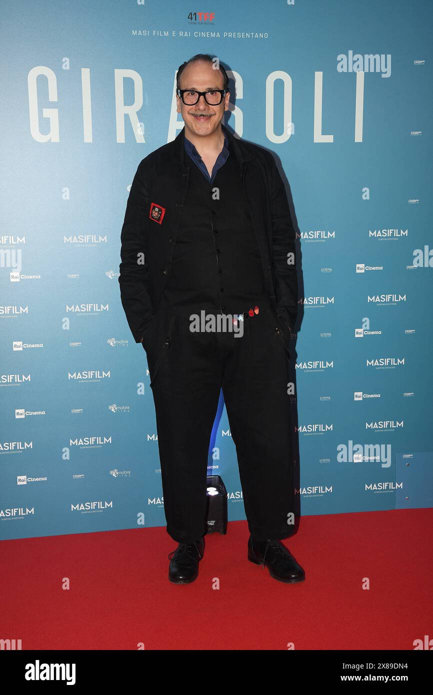 Rome, Italy. 23rd May, 2024. Rome, Cinema Adriano Preview of the film 'Sunflowers', In the photo: Mario Pirrello Credit: Independent Photo Agency/Alamy Live News Stock Photo