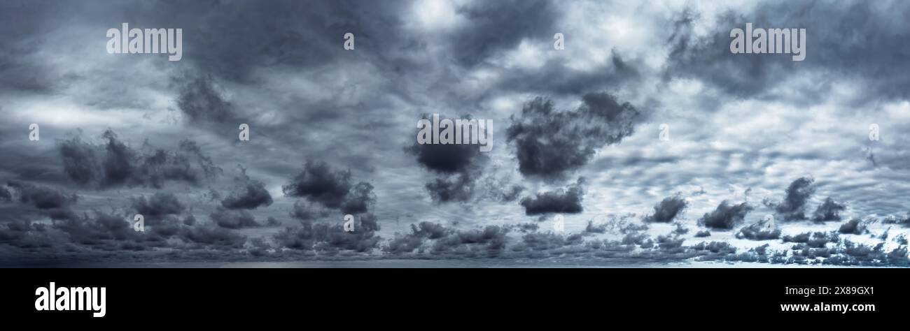 Dark storm clouds on sky hi-res stock photography and images - Alamy