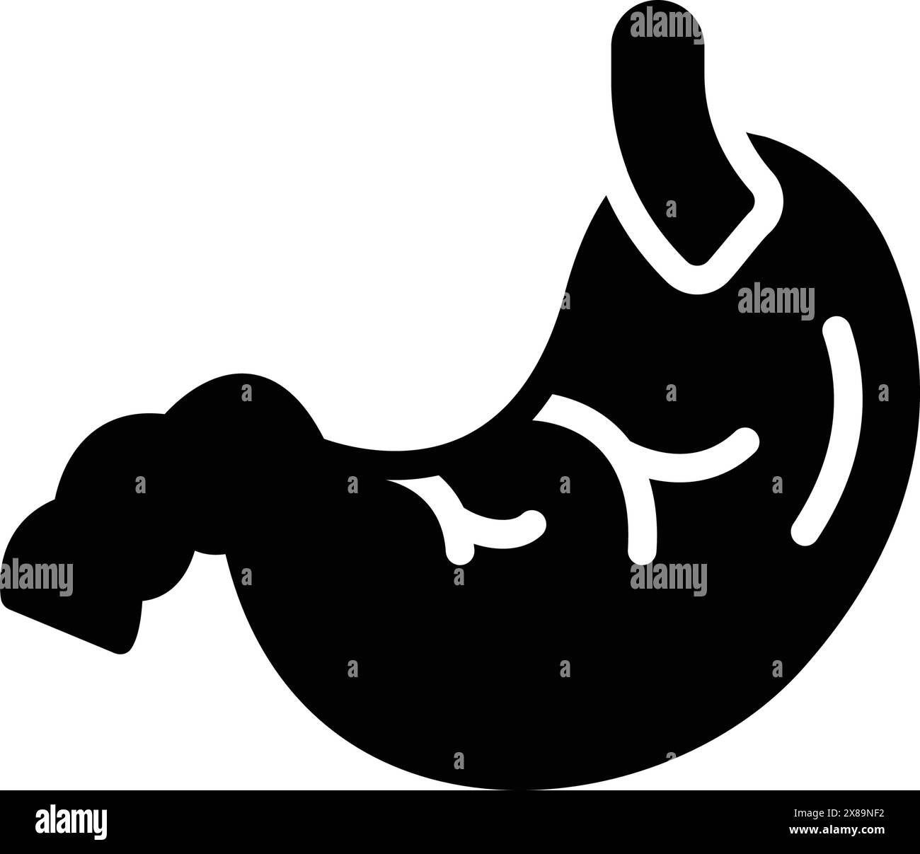 Icon for stomach,gut,antonmy Stock Vector Image & Art - Alamy