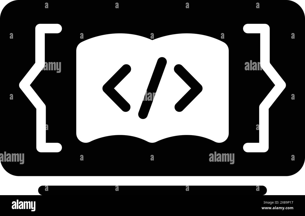 Icon for code learning,programming Stock Vector Image & Art - Alamy