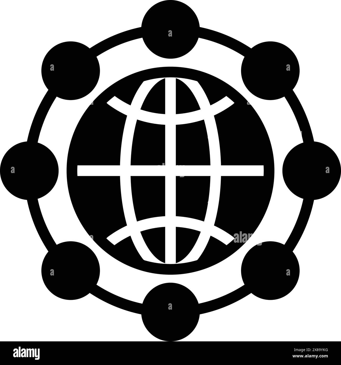 Icon for global network,global,network Stock Vector