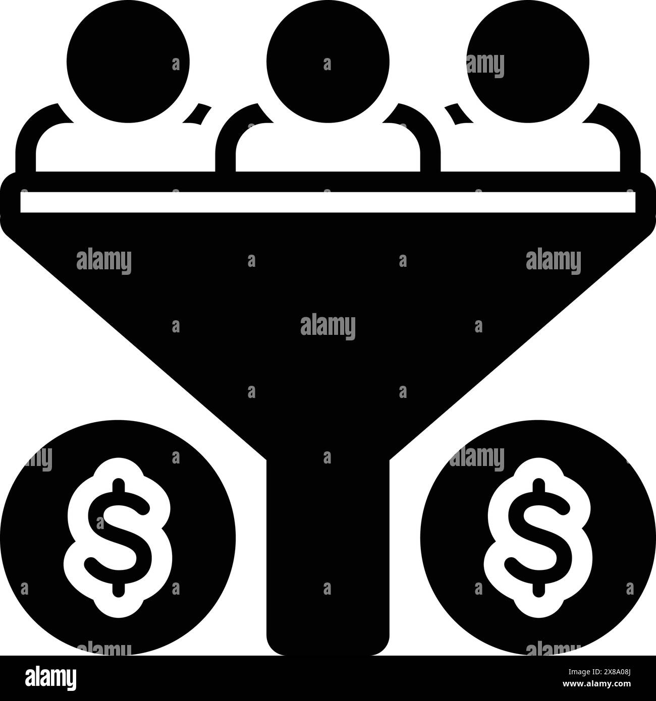 Icon for sales funnel,sales,funnel Stock Vector Image & Art - Alamy