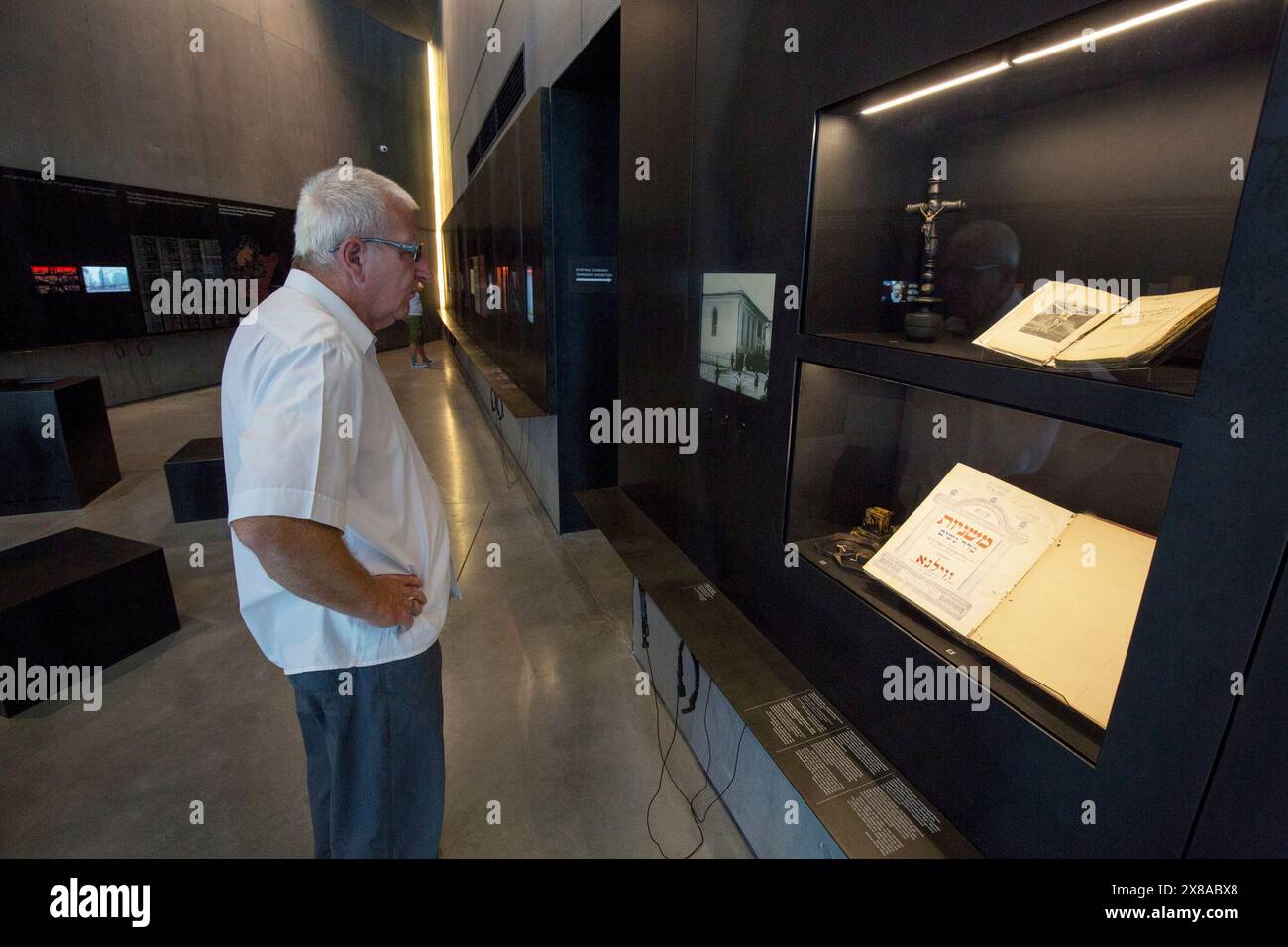 MARKOWA ULMA-FAMILY MUSEUM OF POLES WHO SAVED JEWS IN WORLD WAR II Stock Photo