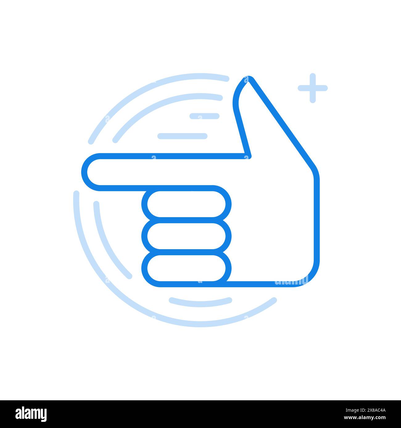 Look left and right Stock Vector Images - Alamy