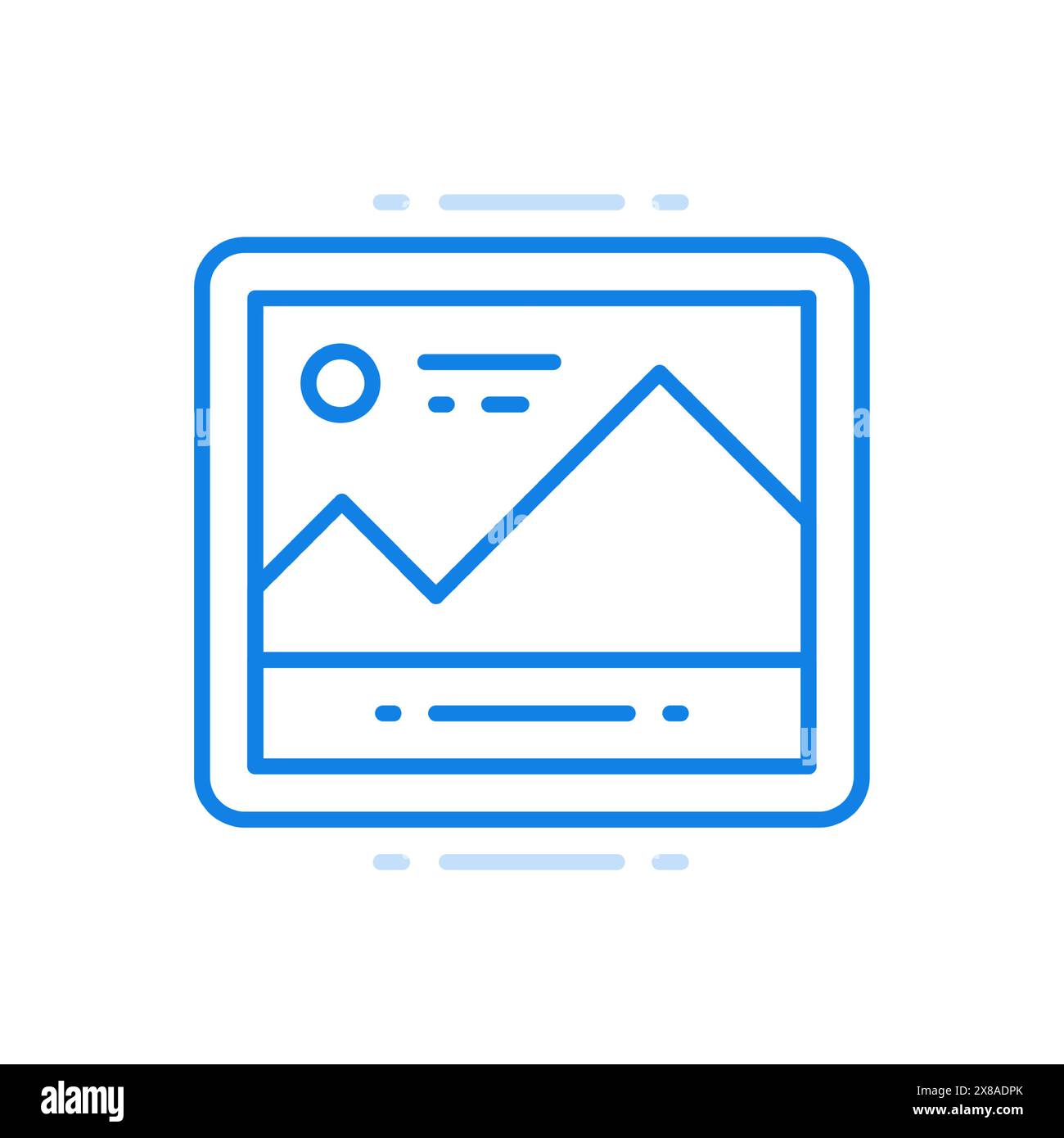 Distant horizontal Stock Vector Images - Alamy