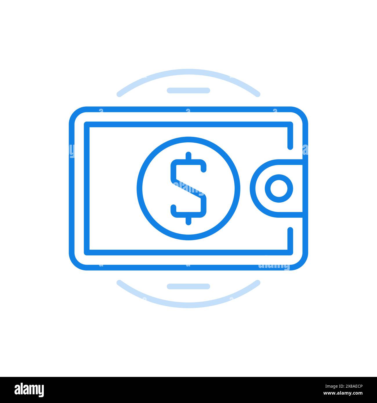 Funds icon vector filled Stock Vector Images - Alamy