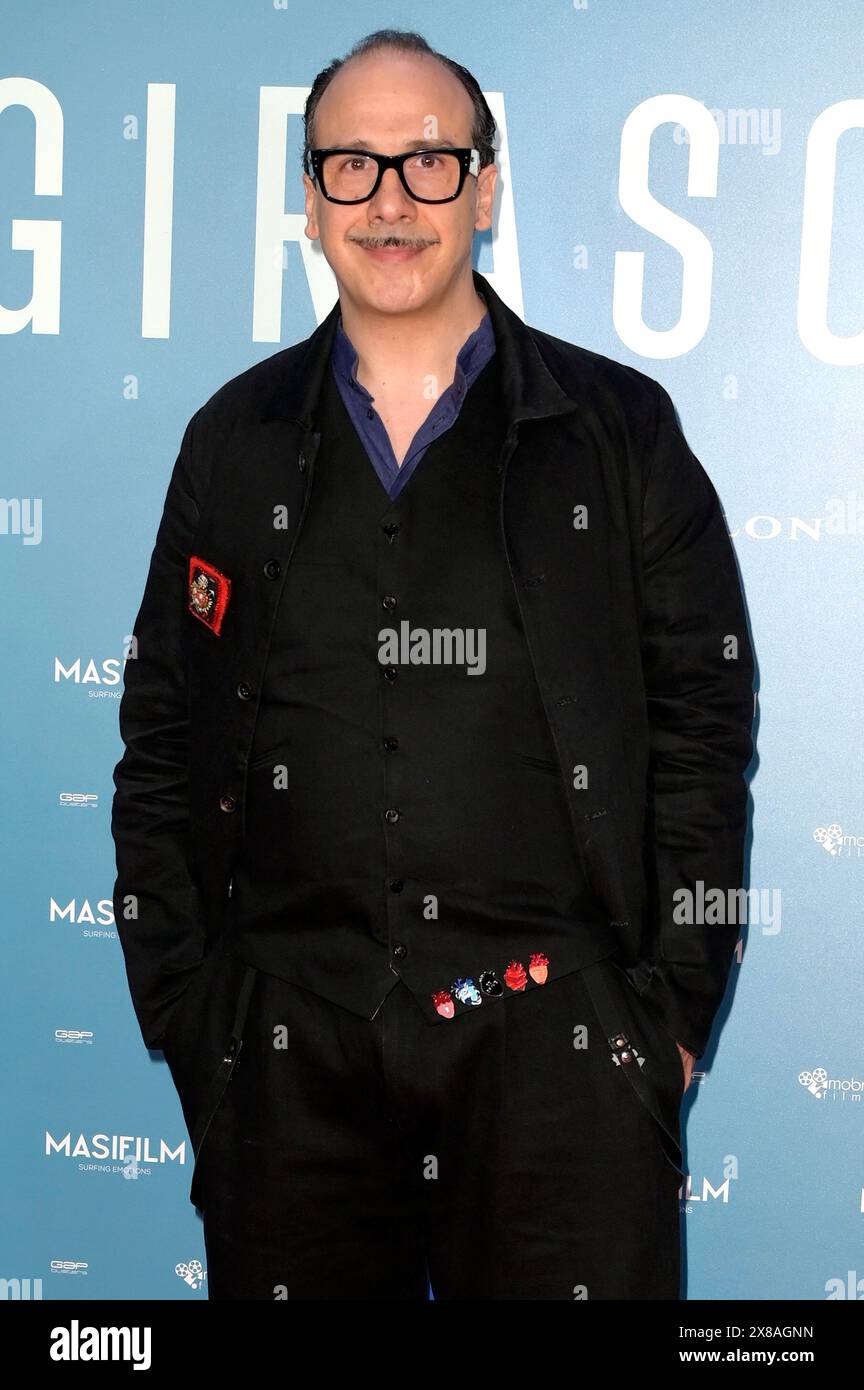 Mario Pirrello bei der Premiere des Kinofilms 'Girasoli' im Cinema Adriano. Rom, 23.05.2024 Stock Photo