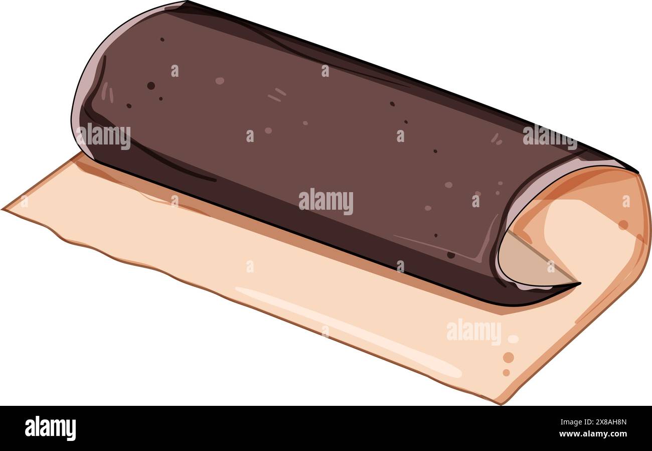 paper sandpaper cartoon vector illustration Stock Vector Image & Art