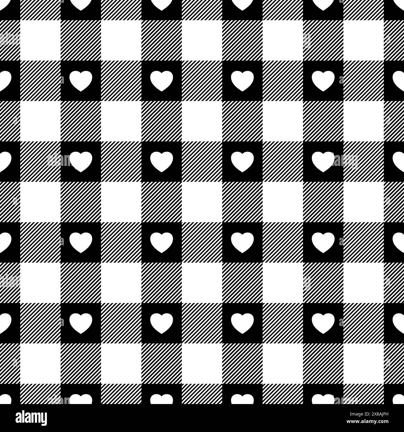 Repeat Pattern Scotland Scottish cage vector Black and White Stock Photos & Images - Alamy