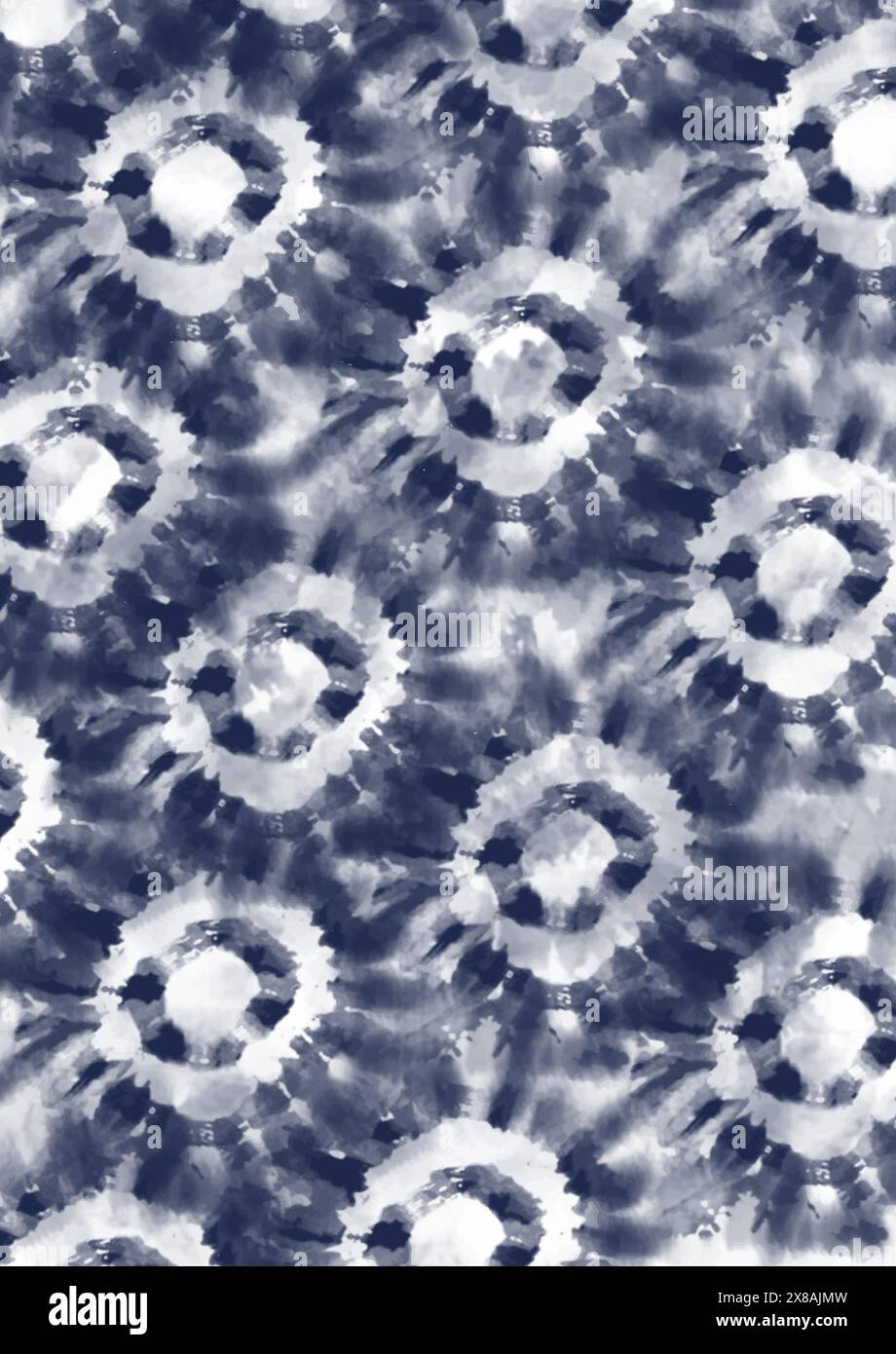 Shibori style abstract tie dye background design Stock Vector Image ...