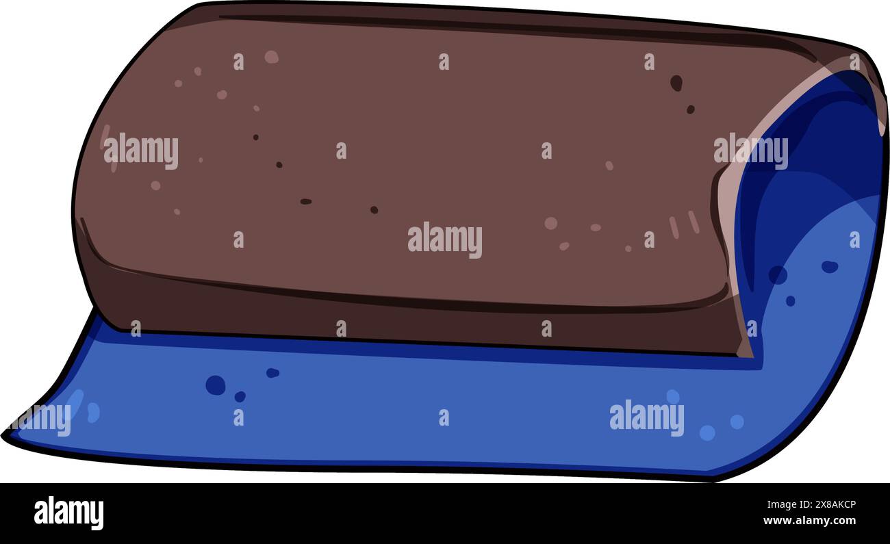 abrasive sandpaper cartoon vector illustration Stock Vector Image & Art