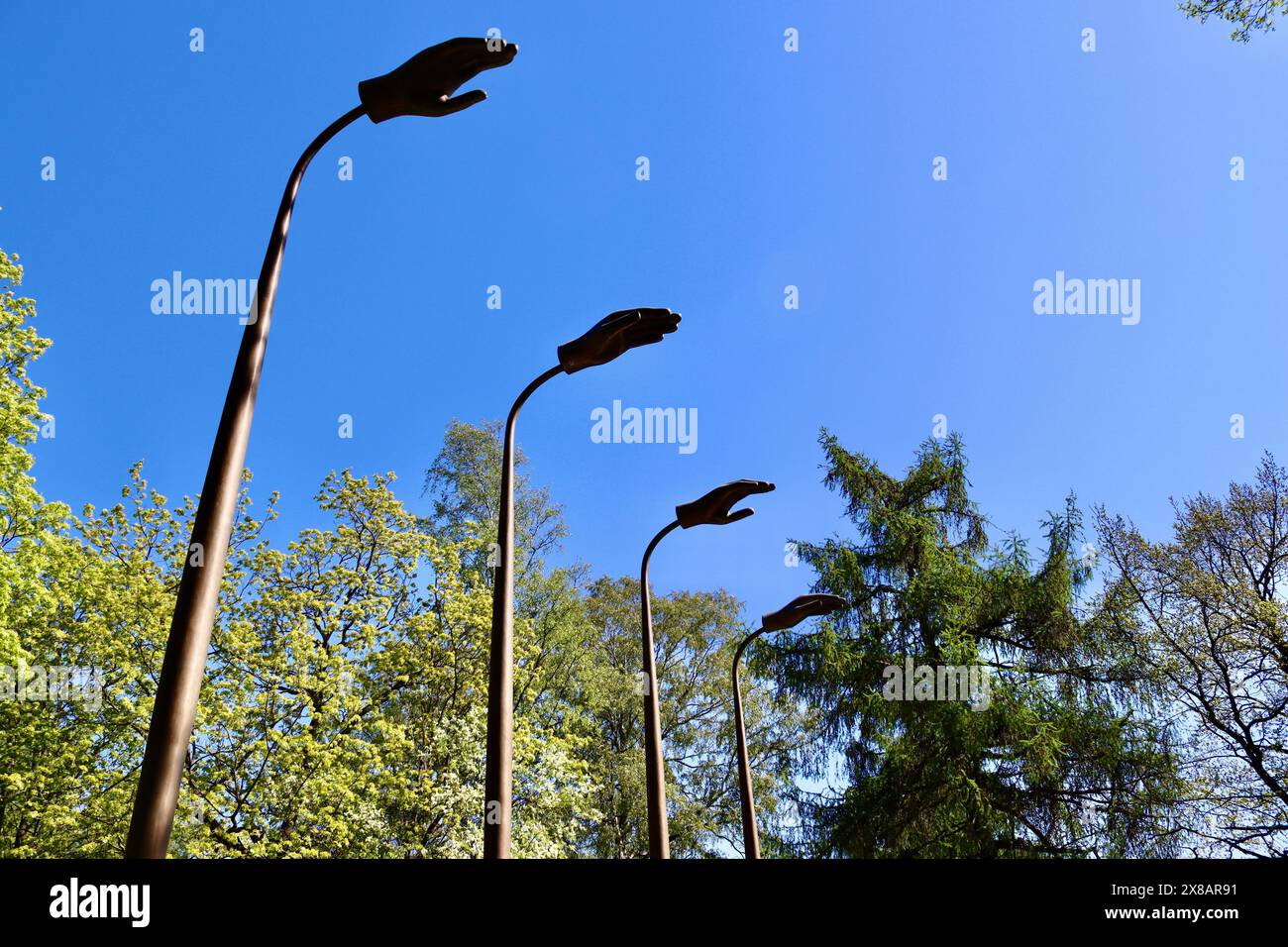 Sculpture in Hesperia Park in Helsinki, Finland Stock Photo - Alamy