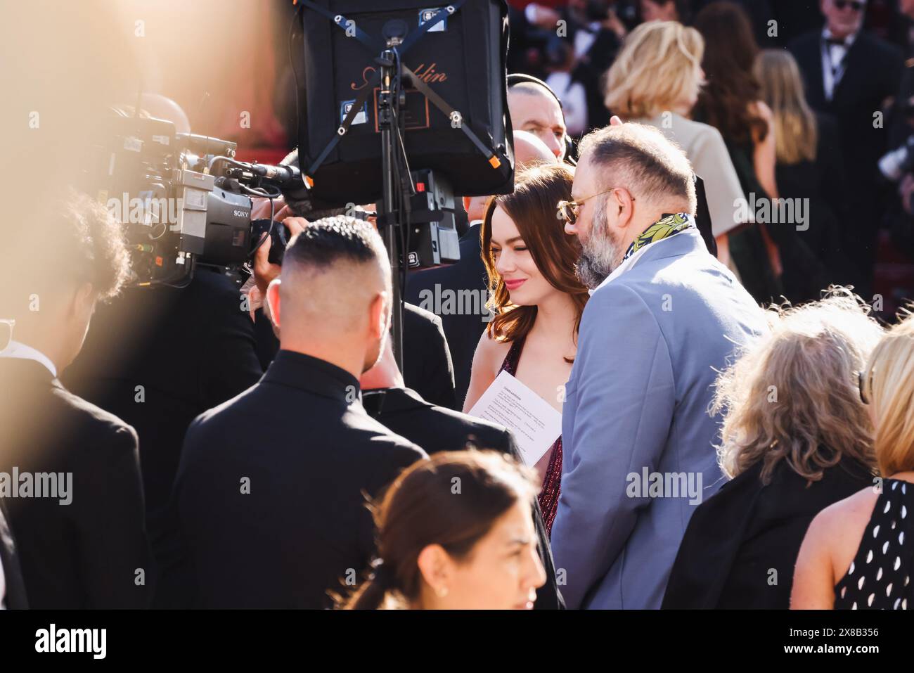 Milan, Italy. 17th May, 2024. Cannes, The Kinds of Kindness red carpet