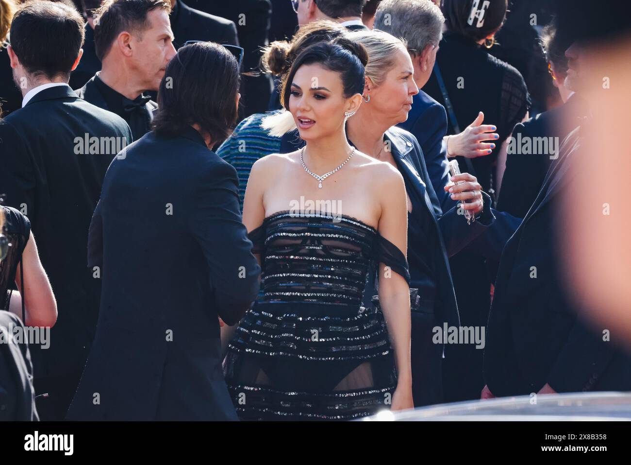 Milan, Italy. 17th May, 2024. Cannes, The Kinds of Kindness red carpet