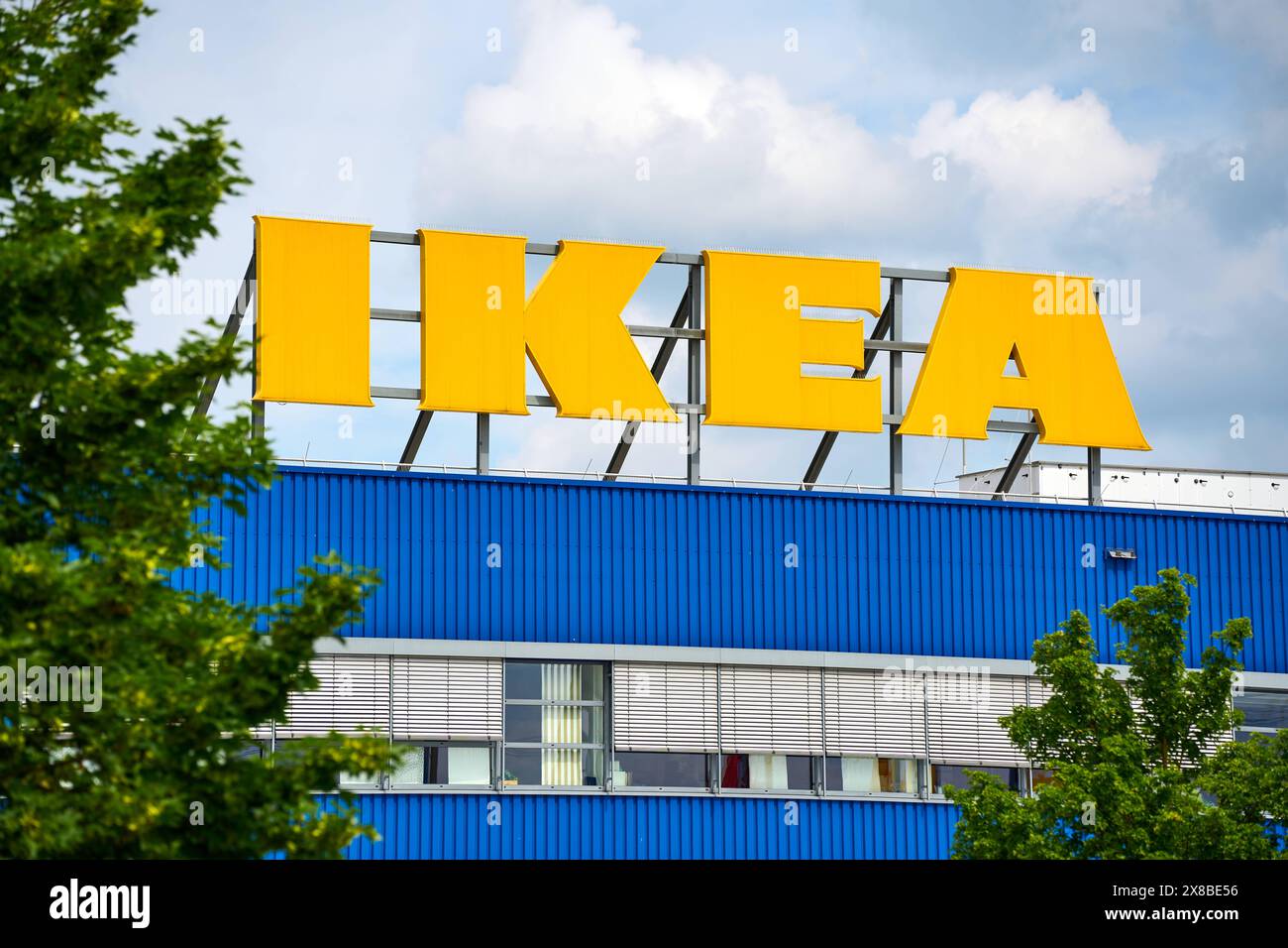 Gersthofen, Bavaria, Germany 23 May 2024 Logo and outdoor