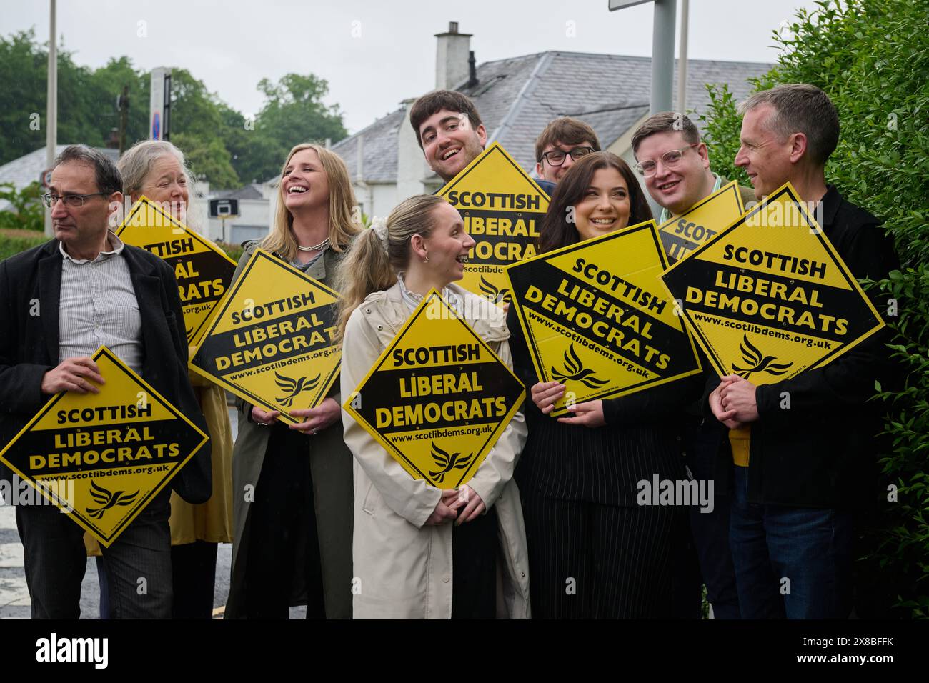 Edinburgh Scotland, UK 24 May 2024. Scottish Liberal Democrat