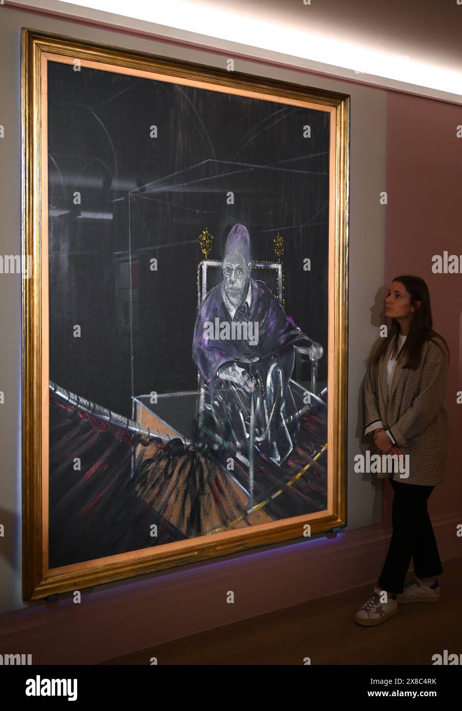 Francis Bacon’s remarkable painting ‘Pope I (Study after Pope Innocent ...