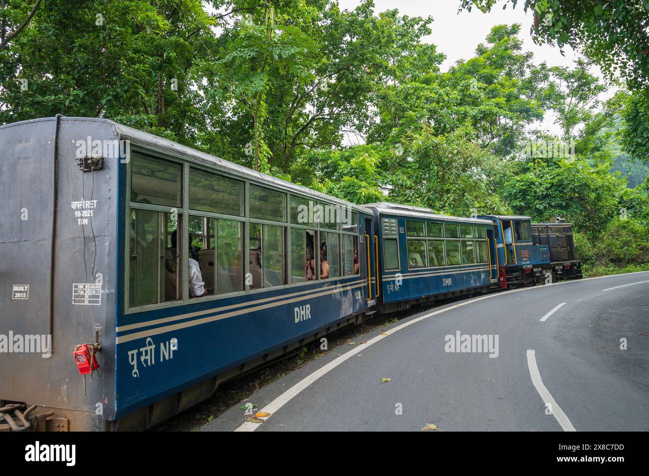 Darjeeling,West Bengal,India 10th August 2023 Diesel Toy train