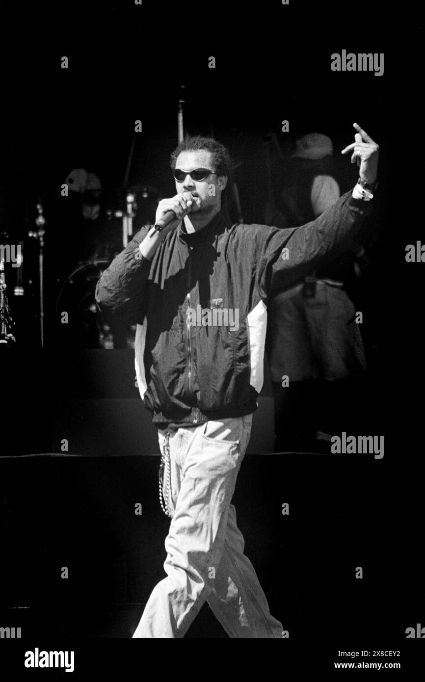 MICHAEL FRANTI, SPEARHEAD, GLASTONBURY FESTIVAL, 1995 Michael Franti