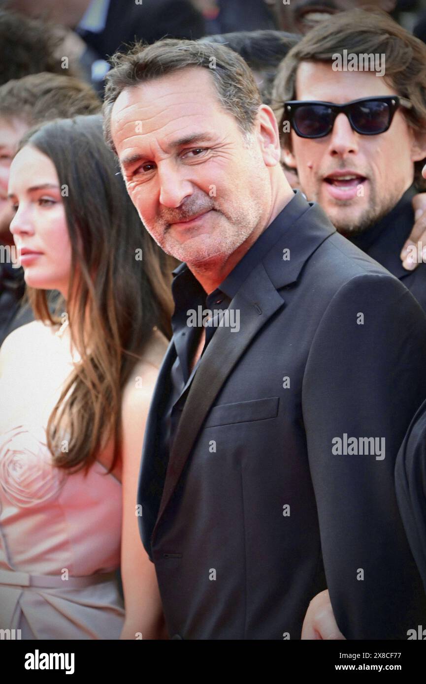 Gilles Lellouche (in Prada) "L'amour ouf" ('Beating Hearts') Cannes