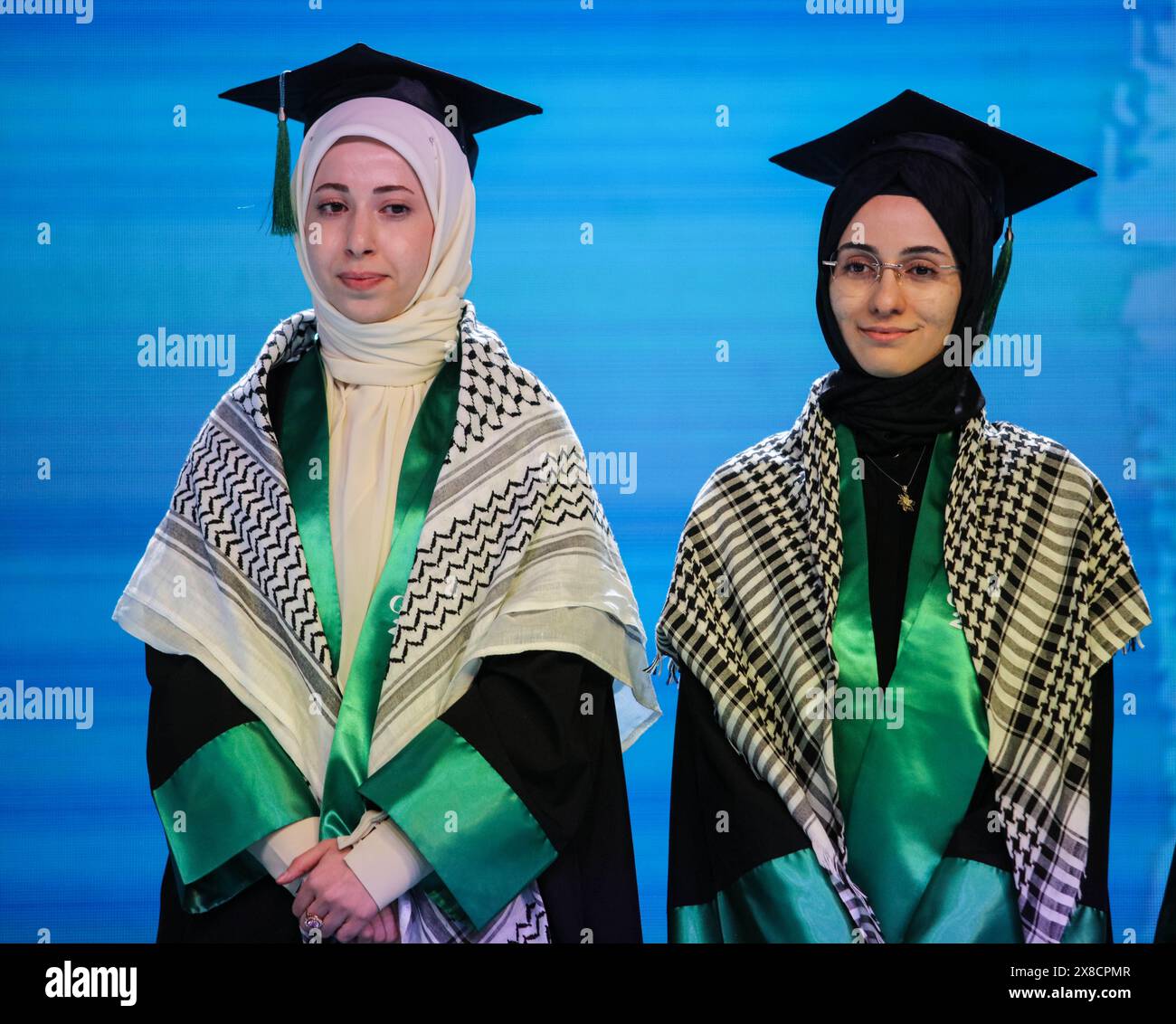 May 23, 2024: Gaziantep, Turkiye. 24 May 2024. Students from different ...