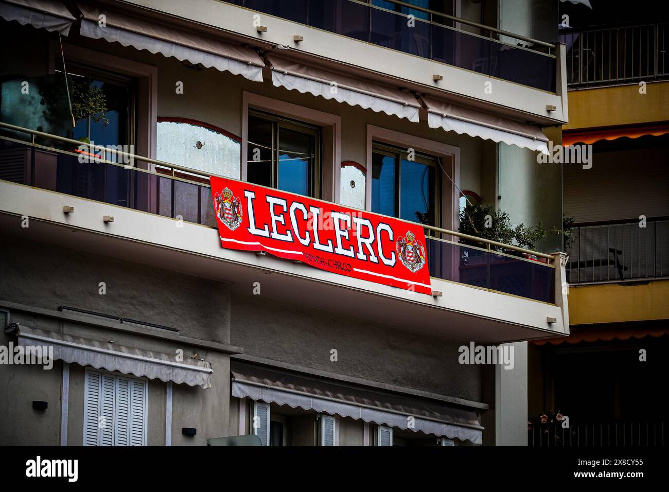 Monaco, Principality Of Monaco. 24th May, 2024. Flag during the Monaco