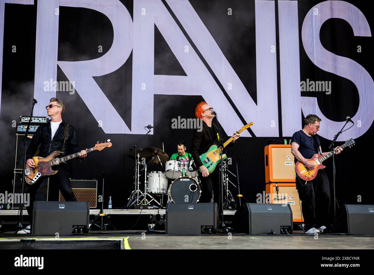 Jelling, Denmark. 24th May, 2024. The Scottish rock band Travis ...