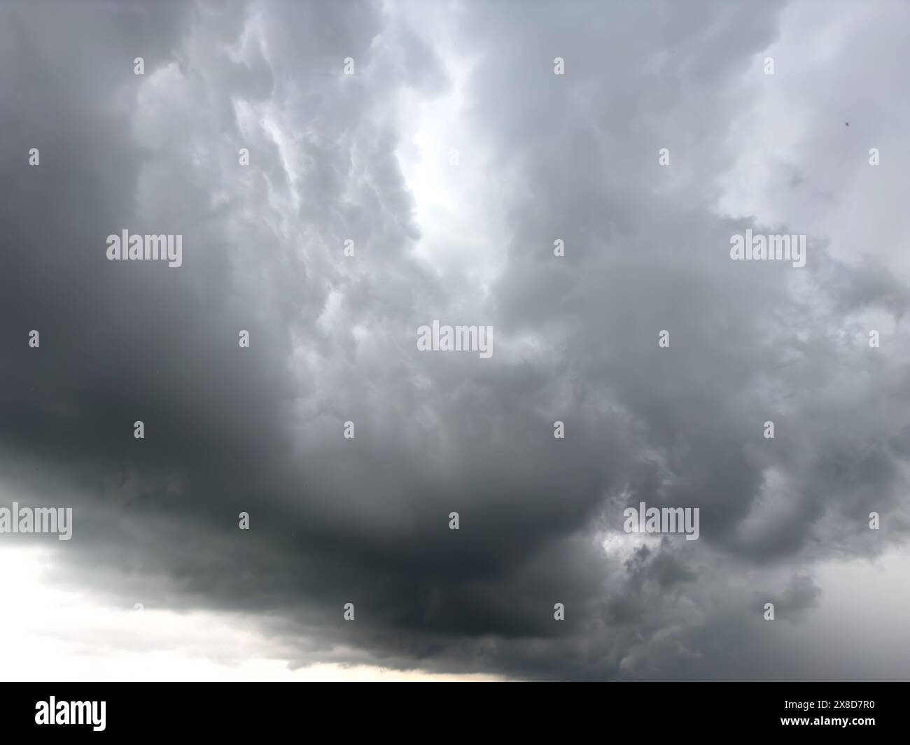 storm clouds timelapse background texture Stock Photo