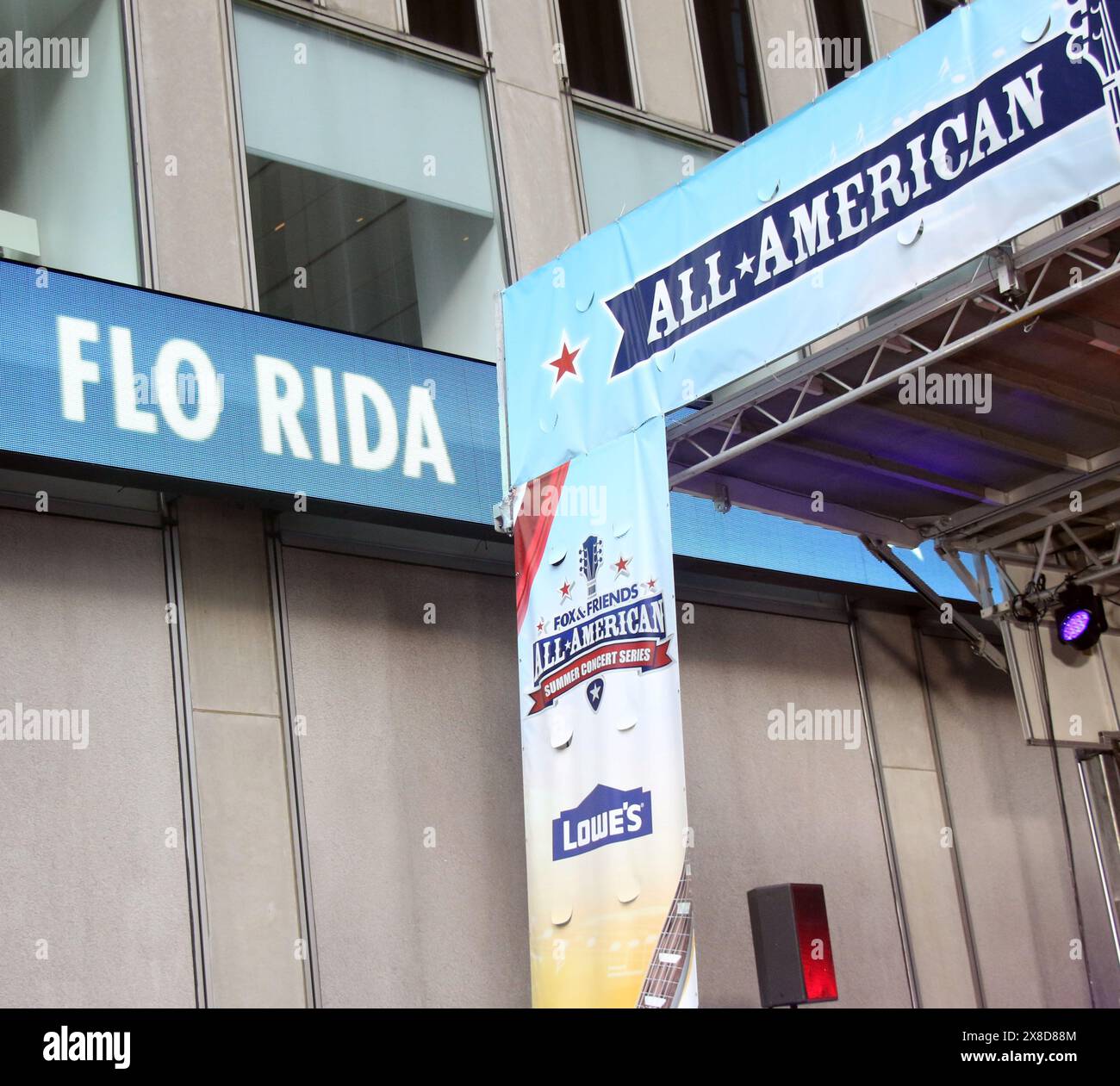 May 24, 2024 Flo Rida perform on Fox & Friends AllAmerican Summer