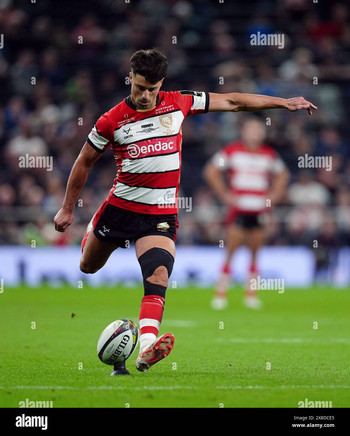 Adam Given Rugby Gloucester Rugby's Adam Hastings kicks a conversion during the EPCR ...