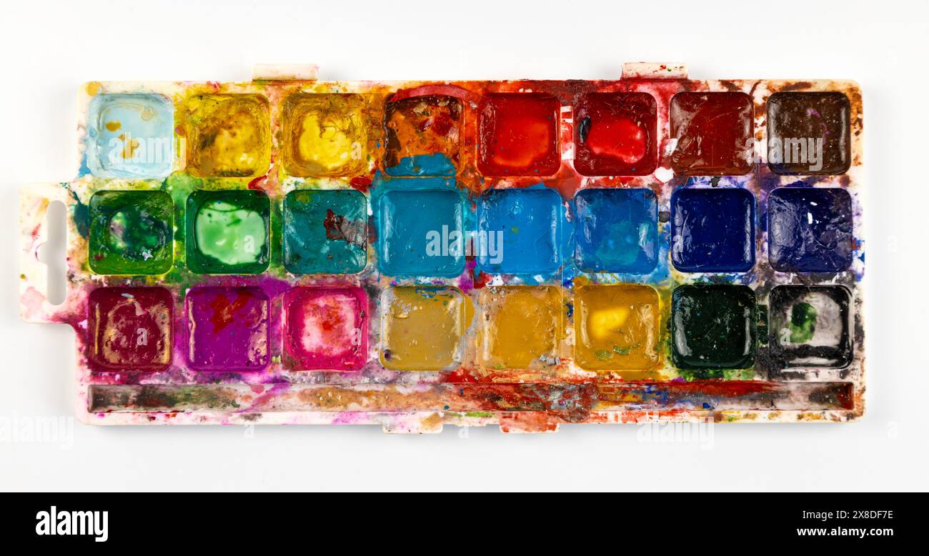 Watercolour on canvas hi-res stock photography and images - Alamy
