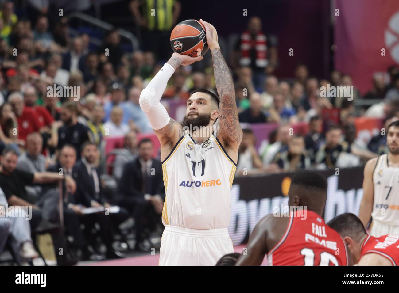 Berlin, Germany, 24, May, 2024. Mario Hezonja during the match between Olympiacos vs Real Madrid. Turkish Airlines Euroliga Final Four Berlin 2024. Credit: Fabideciria/Alamy Live News Stock Photo