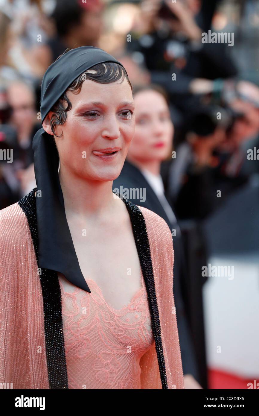 Vicky Krieps at 'The Most Precious of Cargoes' premiere, 77th Cannes