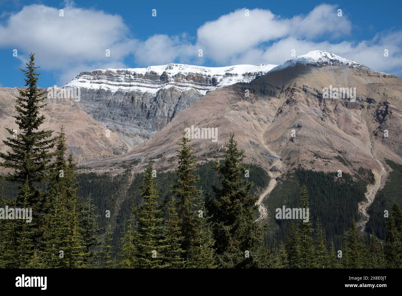 Canadian Rocky Mountains in Banff National Park in Alberta in Canada ...