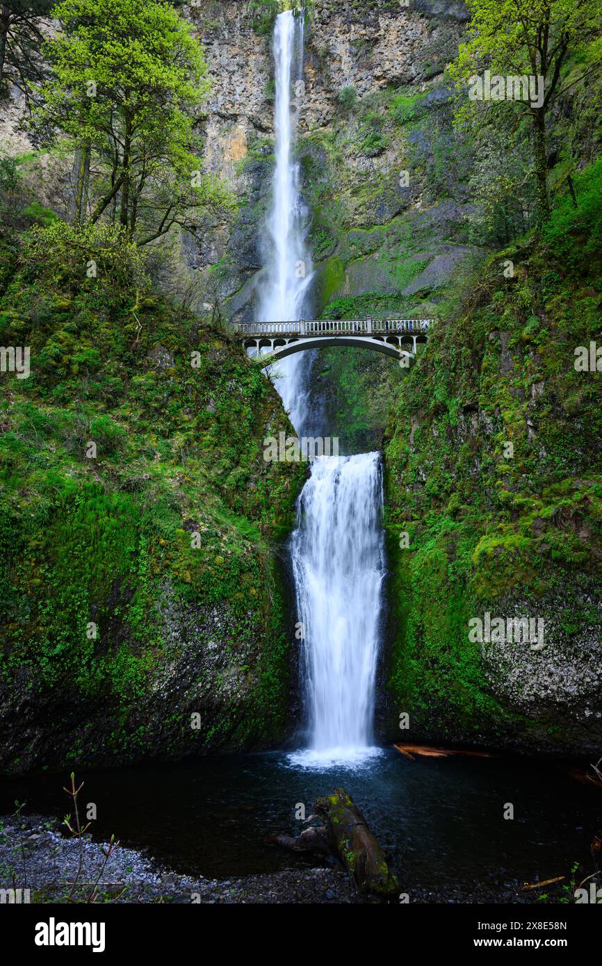 Double waterfall hi-res stock photography and images - Alamy