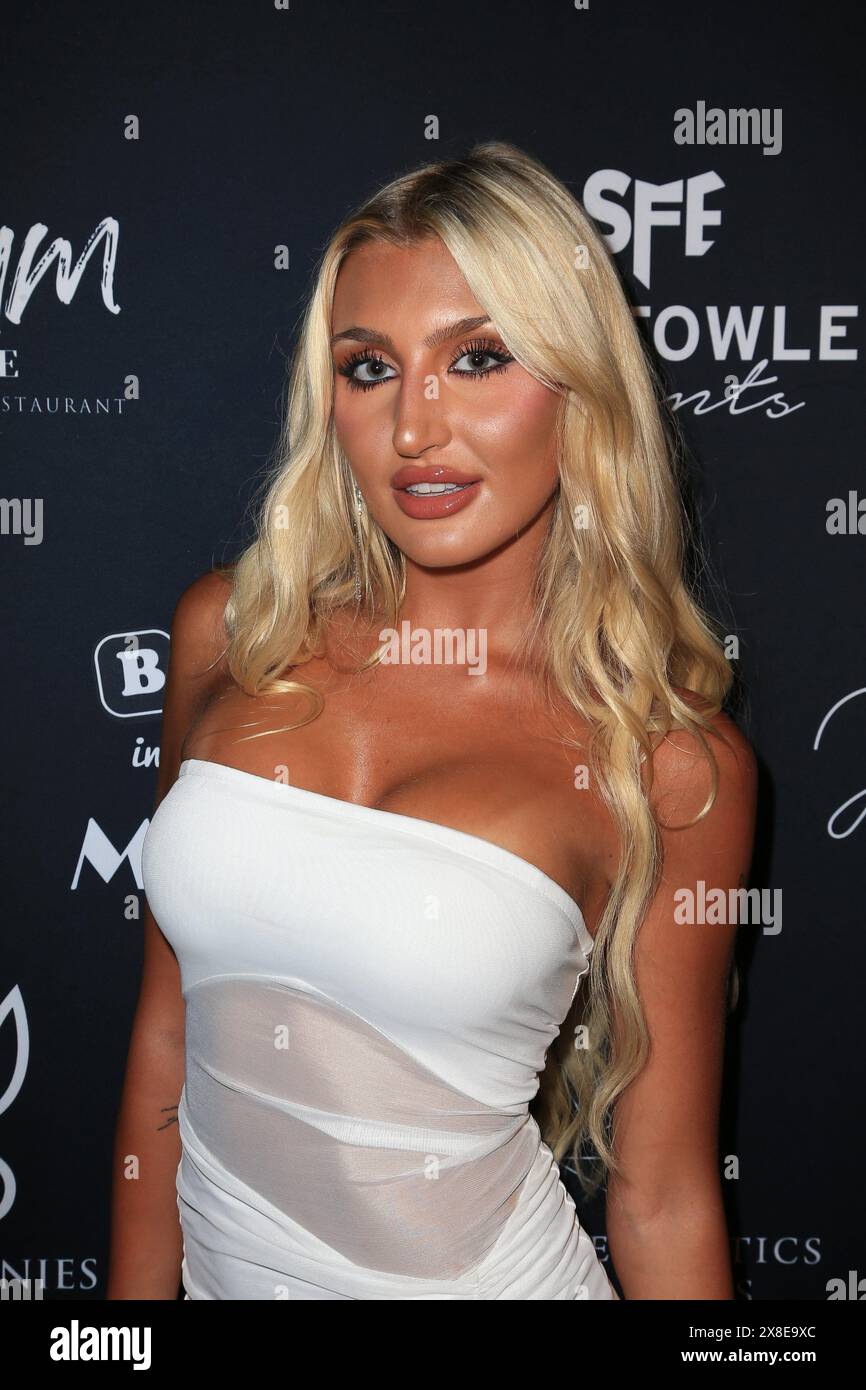 MIAMI, FL, USA - MAY 18, 2024. Grace Hlavin attends the Babes in Toyland Charity event for