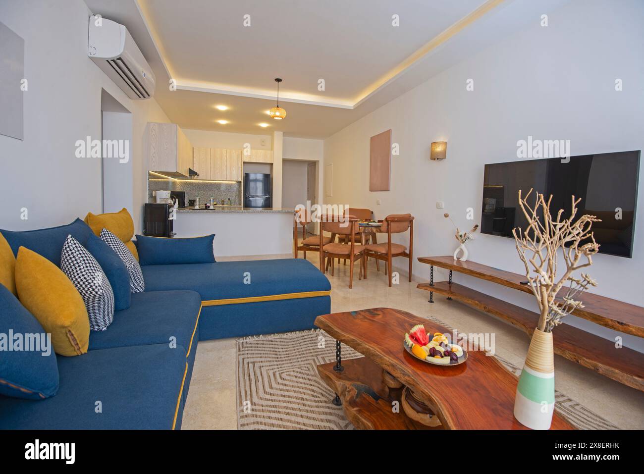 Photo inspiration: Visual Reference: Living Room Lounge Area In Luxury Apartment Show Home Showing