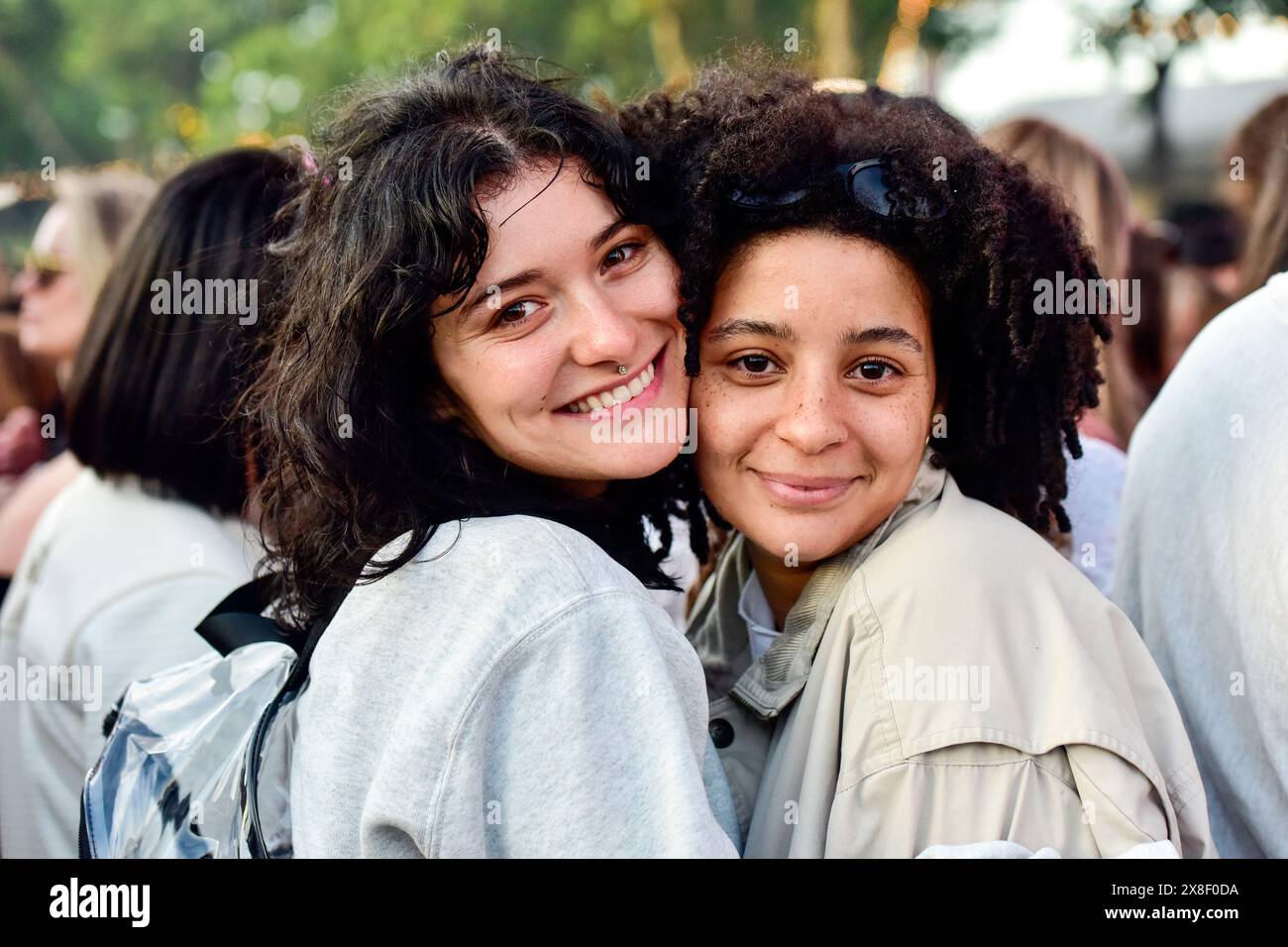 Napa, California, USA. 24th May, 2024. Festival goers having a great