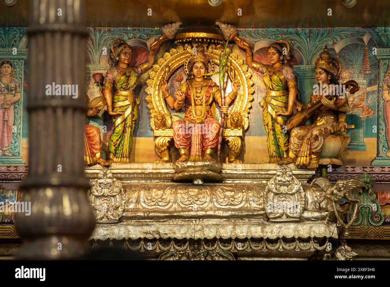 Sri Veeramakaliamman Temple, Little India, Singapore Stock Photo - Alamy