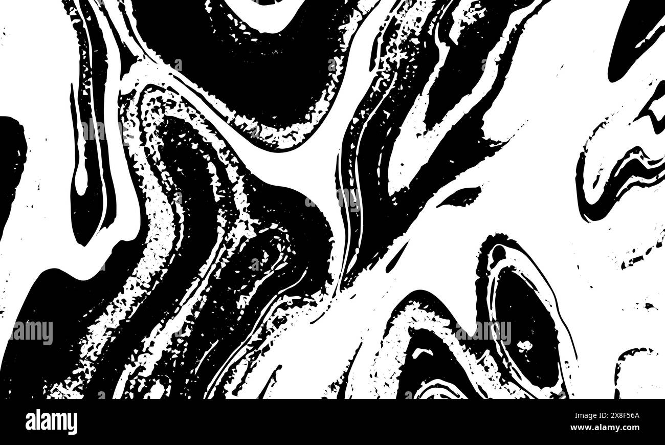 Grunge detailed black abstract texture Stock Vector Image & Art - Alamy