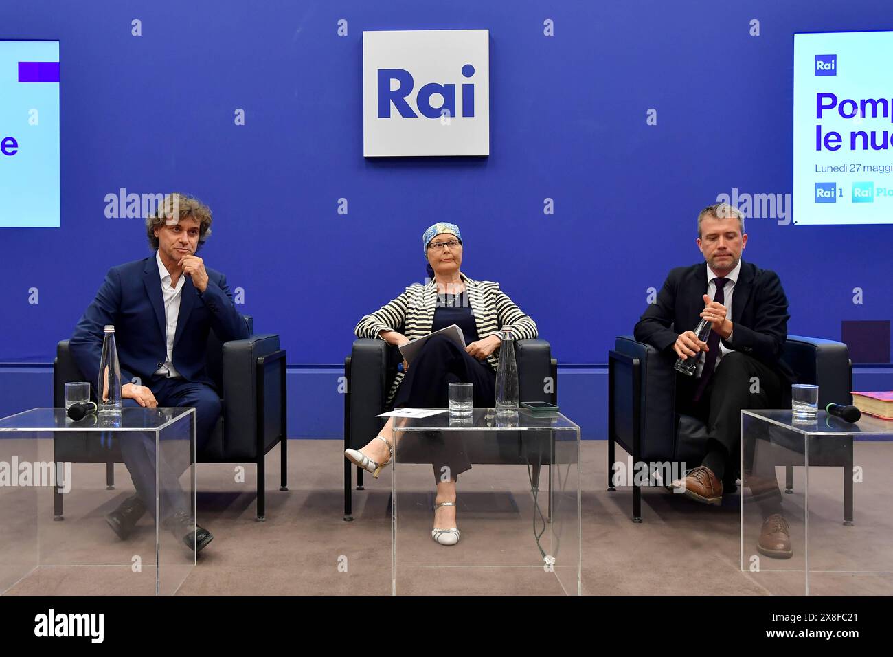 Rome, Italy. 24th May, 2024. Rome Rai headquarters Viale Mazzini