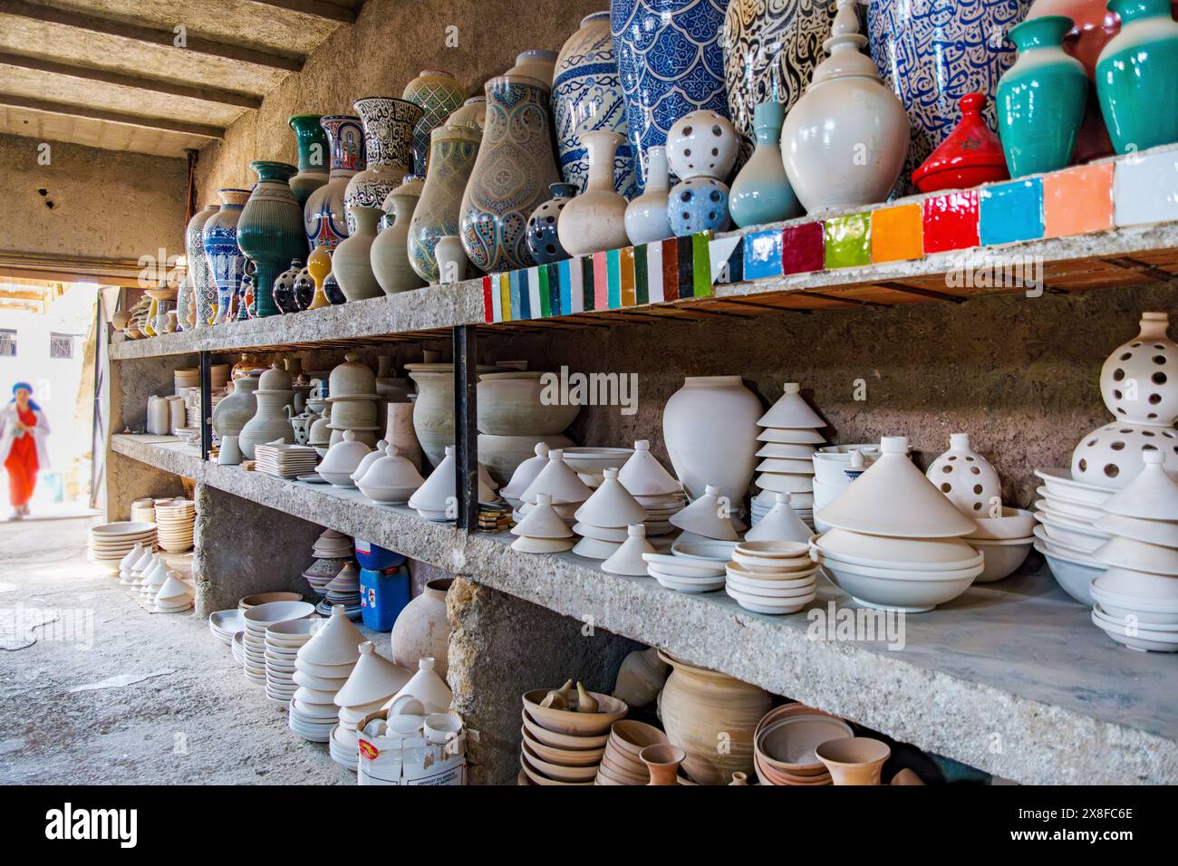 Ceramics factory morocco hi-res stock photography and images - Alamy