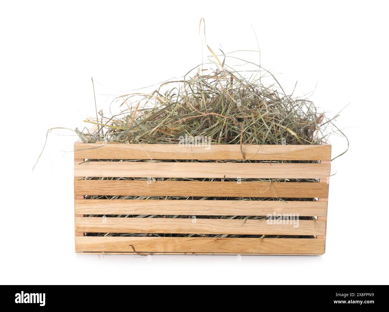 Dried hay in wooden crate isolated on white Stock Photo - Alamy - Family Extends Knows Health Dried Hay